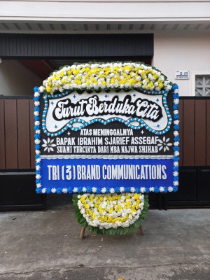 Papan Bunga Duka di Huangobotu